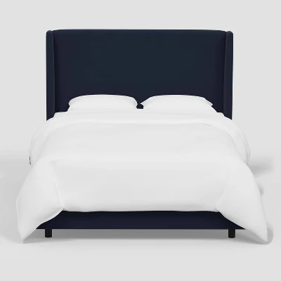 Antwerp Wingback Bed in Velvet - Threshold™ Antwerp Wingback Bed In Velvet - Threshold™ -WarmWhisper Store GUEST 70369aae 5a29 4d36 8ccd 263df86d084c