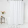 Woven Shower Curtain White - Threshold™