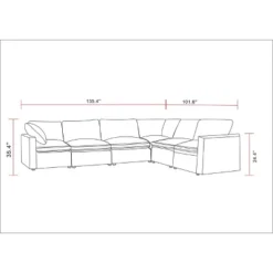 6pc Allandale Modular Sectional Sofa Set - Project 62™ 4 6pc Allandale Modular Sectional Sofa Set - Project 62™ -WarmWhisper Store GUEST 726a1934 b02b 4ad9 a72b c86219cb5c9d