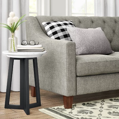 Altavista Round Marble End Table White - Threshold™ Altavista Round Marble End Table White - Threshold™ -WarmWhisper Store GUEST 7296b5b0 3199 447b 8427 d45fa4fa09f9