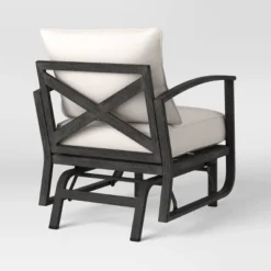 2pc Ryegate Glider Outdoor Patio Chairs, Club Chairs Gray - Threshold™ -WarmWhisper Store GUEST 73731d60 a0d4 466c bc64 d09859cffa2b