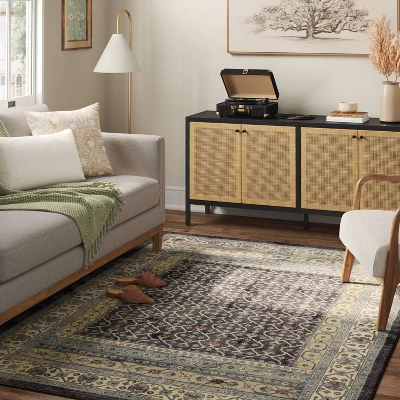 Distressed Geometric Tufted Area Rug Green - Threshold™ Distressed Geometric Tufted Area Rug Green - Threshold™ -WarmWhisper Store GUEST 737f42fa 18b7 468b b831 1d45dfe17cf9