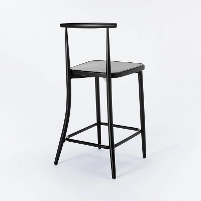 Northwood Metal Cafe Counter Height Barstool Black - Threshold™ designed with Studio McGee Northwood Metal Cafe Counter Height Barstool Black - Threshold™ Designed With Studio McGee -WarmWhisper Store GUEST 745cacb9 8272 4ec8 9b04 705f62aab818