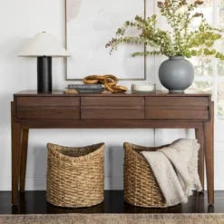 Herriman Wooden Console Table With Drawers - Threshold™ Designed With Studio McGee -WarmWhisper Store GUEST 7491f2e7 b080 4efd 9593 1885baa15e4a
