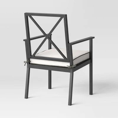 2pc Searsburg Aluminum Outdoor Patio Dining Chairs Arm Chairs Black - Threshold™ 2pc Searsburg Aluminum Outdoor Patio Dining Chairs Arm Chairs Black - Threshold™ -WarmWhisper Store GUEST 7560d453 7584 43a0 88f7 2a9ae8aaaec8