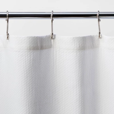Diamond Matelesse Shower Curtain White - Threshold™ Diamond Matelesse Shower Curtain White - Threshold™ -WarmWhisper Store GUEST 75886c46 cad2 4deb ab1a fa0049993f18