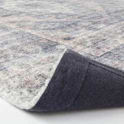 Brighton Distressed Vintage Persian Rug Light Blue - Threshold™ Designed With Studio McGee -WarmWhisper Store GUEST 76cd3774 8941 4cae 8bc1 905ba87dffd3