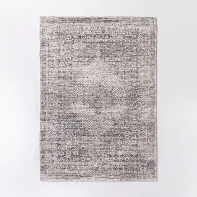 Millcreek Distressed Vintage Persian Rug Charcoal - Threshold™ designed with Studio Mcgee Millcreek Distressed Vintage Persian Rug Charcoal - Threshold™ Designed With Studio Mcgee -WarmWhisper Store GUEST 79087f0f 4a1d 417b adaa 7fcf830c55fb