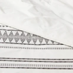 5pc Woven Diamond Stripe Comforter Set Cream/Black - Threshold™ -WarmWhisper Store GUEST 7a81c7b5 b6f7 4472 9936 97e48d9b6ca4