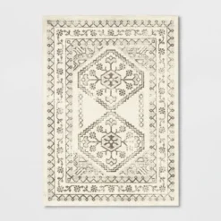 Distressed Persian Accent Rug Cream - Threshold™ -WarmWhisper Store GUEST 7a88dcbc 8ae5 4835 ab6c 27654fa3e0c1