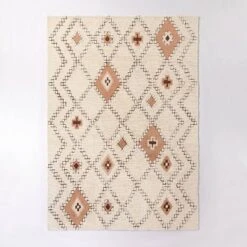 Northridge Hand Tufted Wool Shag Diamond Area Rug - Threshold™ Designed With Studio McGee -WarmWhisper Store GUEST 7baf22d0 3b1a 417c b93f 0f7667519d11