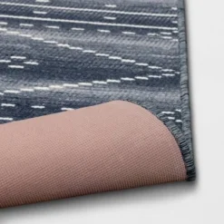 2'4"x3'9" Woven Tapestry Rug With Fringe Indigo - Threshold™ -WarmWhisper Store GUEST 7ca9d346 5e0d 4060 9ae1 61040279a590