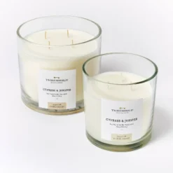 Clear Glass Cypress & Juniper Candle White - Threshold™ Designed With Studio McGee 3 Clear Glass Cypress & Juniper Candle White - Threshold™ Designed With Studio McGee -WarmWhisper Store GUEST 7d898c39 8a13 4ddb bd04 1def94ae2a46