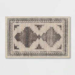 Cromwell Washable Printed Persian Style Rug Tan - Threshold™ -WarmWhisper Store GUEST 8586801a ef4e 4e02 bf44 4016781b4a2f