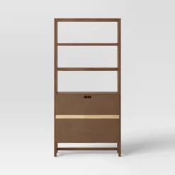 70.5" Warwick Storage Bookcase Brown - Threshold™ 2 70.5" Warwick Storage Bookcase Brown - Threshold™ -WarmWhisper Store GUEST 85980270 0fc8 4a5b ba6e e66fa9ae95c9