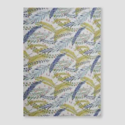 Botanical Rectangular Woven Outdoor Area Rug Blue/Green - Threshold™ -WarmWhisper Store GUEST 85f62382 3d8a 4e70 8e21 cd9460a8dfe6