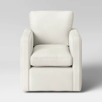 Pinetops Swivel Base Accent Chair - Threshold™ Pinetops Swivel Base Accent Chair - Threshold™ -WarmWhisper Store GUEST 87809f8b 57c1 4b95 9911 c12284a9baec
