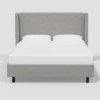 Antwerp Wingback Platform Bed In Boucle - Threshold™
