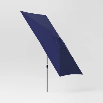 10'x6' Rectangular Solar Market Patio Umbrella - Black Pole - Threshold™ 10'x6' Rectangular Solar Market Patio Umbrella - Black Pole - Threshold™ -WarmWhisper Store GUEST 88ae266a 46d6 4bec af9e 76bbec9bbf65