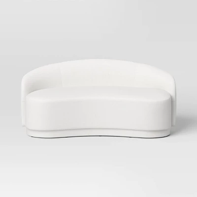 Lupine Curved Loveseat Cream Boucle - Threshold™ Lupine Curved Loveseat Cream Boucle - Threshold™ -WarmWhisper Store GUEST 8ae1676a 9d77 458a b246 8794ef492112