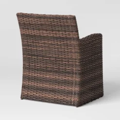 Halsted 5pc Wicker Small Space Patio Furniture Set - Threshold -WarmWhisper Store GUEST 8b03d158 592c 44dd 9b1a 0fca4be1dcf9