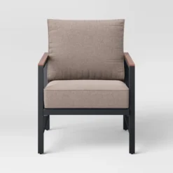 Oak Park 3pc Patio Chat Set - Threshold™ -WarmWhisper Store GUEST 8b5099d7 20c9 4828 968b 166aa0dafc36