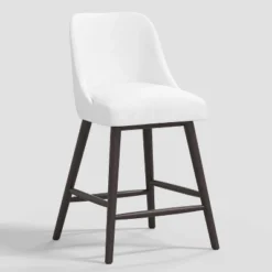 Geller Counter Height Barstool Velvet - Threshold™ -WarmWhisper Store GUEST 8fea223e 2bca 439d 97bf 80ff82443d11