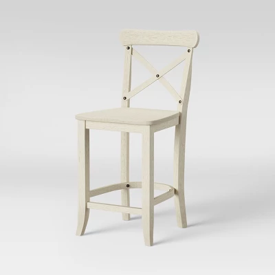 24" Litchfield X-Back Counter Height Barstool - Threshold 24" Litchfield X-Back Counter Height Barstool - Threshold -WarmWhisper Store GUEST 9061d502 d727 4c79 8096 a985e3e5cbe6