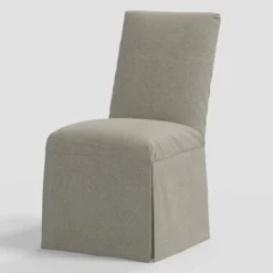 Samy Skirted Slipcover Dining Chair In Linen - Threshold™ -WarmWhisper Store GUEST 9095c404 3819 46f1 bf0f 3af55239e4cd
