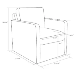 Pinetops Swivel Base Accent Chair - Threshold™ 5 Pinetops Swivel Base Accent Chair - Threshold™ -WarmWhisper Store GUEST 9122e1e1 4b4a 4722 a4d8 a5610912f064
