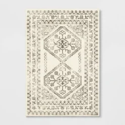 Distressed Persian Accent Rug Cream - Threshold™ -WarmWhisper Store GUEST 91802619 bef8 4417 9ab8 1417369246d2