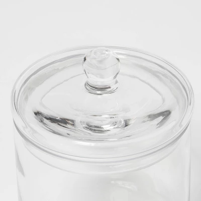 Medium Canister Apothecary Glass Clear - Threshold™ Medium Canister Apothecary Glass Clear - Threshold™ -WarmWhisper Store GUEST 938ebe93 3994 4583 ac4c 9bff8371b847