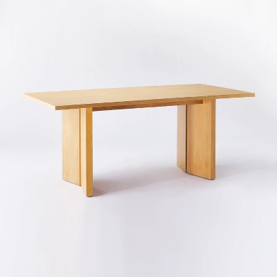 Bell Canyon Solid Wood Dining Table Natural - Threshold™ designed with Studio McGee Bell Canyon Solid Wood Dining Table Natural - Threshold™ Designed With Studio McGee -WarmWhisper Store GUEST 9430b0bd e1eb 4755 b9e9 64709621ad42