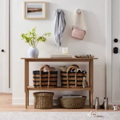 Gretna Narrow Console Table Natural - Threshold™ -WarmWhisper Store GUEST 94eb8c76 77dd 4947 a174 c95e76f2a795