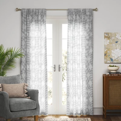 1pc 54"x84" Sheer Clipped Curtain Panel Radiant Gray - Threshold™ 1pc 54"x84" Sheer Clipped Curtain Panel Radiant Gray - Threshold™ -WarmWhisper Store GUEST 9568ee24 e746 4c9d b38a f5ea8d4994f2