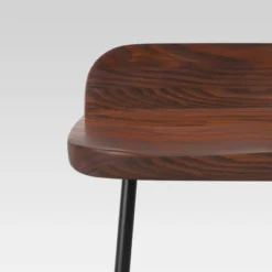 Lorton Low Back Metal Leg Wood Counter Height Barstool - Threshold™ -WarmWhisper Store GUEST 95c1d095 afde 4e7d a34b 5f9ea61243a3