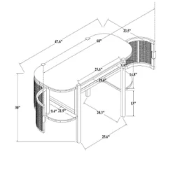 Portola Hills Caned Desk - Threshold™ Designed With Studio McGee 7 Portola Hills Caned Desk - Threshold™ Designed With Studio McGee -WarmWhisper Store GUEST 98280517 31f6 46d2 851d ecf017e234ef