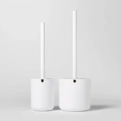 Modern Toilet Brush White - Threshold™ -WarmWhisper Store GUEST 982b2a63 e9e1 4f12 854a 54f1673a1fba