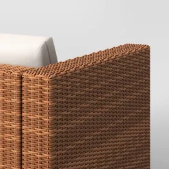 Brookfield Steel Wicker Loveseat - Light Brown - Threshold™ 3 Brookfield Steel Wicker Loveseat - Light Brown - Threshold™ -WarmWhisper Store GUEST 98eccf06 7d43 4dab b2ee 17a0f019ccde