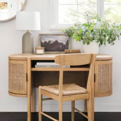 Logan Wood Dining Chair With Woven Seat - Threshold™ Designed With Studio McGee 7 Logan Wood Dining Chair With Woven Seat - Threshold™ Designed With Studio McGee -WarmWhisper Store GUEST 9976a675 ca2f 41a0 a6ef 4a5d3b594485