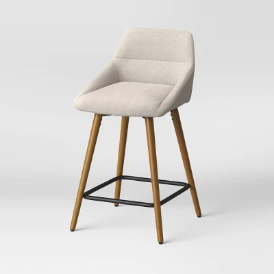 Timo Swivel Counter Height Barstool with Wood - Threshold™ Timo Swivel Counter Height Barstool With Wood - Threshold™ -WarmWhisper Store GUEST 9a294288 ddc4 4c42 aa67 01c7a0124789