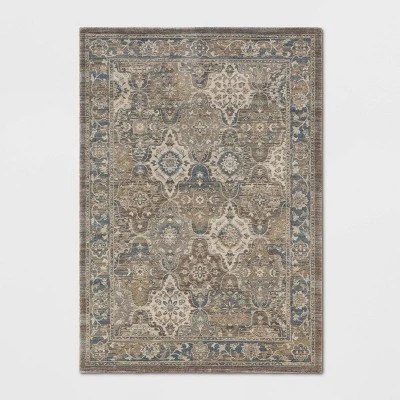 Distressed Persian Woven Rug Brown - Threshold Distressed Persian Woven Rug Brown - Threshold -WarmWhisper Store GUEST 9bbe3209 3484 4d3a a875 e3983bce28f4