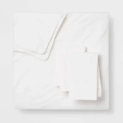Washed Cotton Sateen Duvet & Sham Set - Threshold™ -WarmWhisper Store GUEST 9becce31 1a07 4c85 a879 10b2362bee28