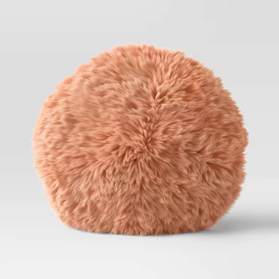 Long Faux Fur Round Throw Pillow - Threshold™ Long Faux Fur Round Throw Pillow - Threshold™ -WarmWhisper Store GUEST 9c0fd3df eeb5 4bde 8959 a43fe470949c
