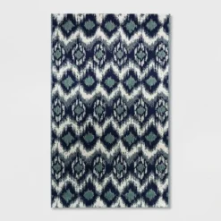 Ikat Outdoor Rug Blue - Threshold™ -WarmWhisper Store GUEST 9ecd828c 2244 4852 be47 16bc03531bcf