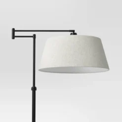 Traditional Oil Rubbed Swing Arm Floor Lamp Brown - Threshold™ -WarmWhisper Store GUEST a01923d8 615c 4e56 a304 48f719259d76