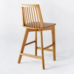 Linden Modified Windsor Wood Counter Height Barstool - Threshold™ Designed With Studio McGee -WarmWhisper Store GUEST a0dda242 22a5 499c bce3 c8c831287dc5