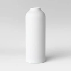 Textured Ceramic Vase White - Threshold™ -WarmWhisper Store GUEST a0f57163 1bf3 44d0 af9a d6fc6604e4cd