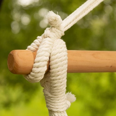 Pillowtop Chair Swing with Spreader Bar Heathered Blue - Threshold™ Pillowtop Chair Swing With Spreader Bar Heathered Blue - Threshold™ -WarmWhisper Store GUEST a46595c5 c83d 463e b25c 9816830c2d43