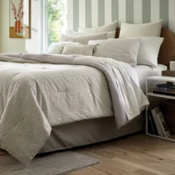 8pc Luxe Jacquard Snow Leopard Comforter Set Beige - Threshold™ -WarmWhisper Store GUEST a51161d1 cf89 436f 937a 215b60ad254d